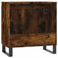 Bathroom Cabinet Smoked Oak Engineered wood, iron Medium