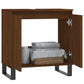 Bathroom Cabinet Brown Oak Engineered wood Bathroom Cabinet