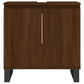 Bathroom Cabinet Brown Oak Engineered wood Bathroom Cabinet