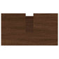 Bathroom Cabinet Brown Oak Engineered wood Bathroom Cabinet
