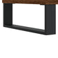 Bathroom Cabinet Brown Oak Engineered wood Bathroom Cabinet