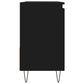 Bathroom Cabinet Black Engineered wood, iron Medium