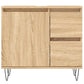 Bathroom Cabinet Sonoma Oak Engineered wood, iron Medium