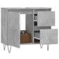 Bathroom Cabinet Concrete grey Engineered wood, iron Medium