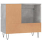 Bathroom Cabinet Concrete grey Engineered wood, iron Medium
