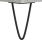Bathroom Cabinet Concrete grey Engineered wood, iron Medium