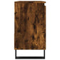Bathroom Cabinet Smoked Oak Engineered wood, Iron Medium