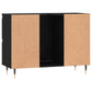 Bathroom Cabinet Black Engineered wood Medium Bathroom Cabinet