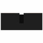 Bathroom Cabinet Black Engineered wood Medium Bathroom Cabinet