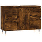 Bathroom Cabinet Smoked Oak Engineered Wood 31.5 x 13.0 x 23.6 in