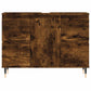 Bathroom Cabinet Smoked Oak Engineered Wood 31.5 x 13.0 x 23.6 in