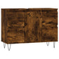Bathroom Cabinet Smoked Oak 31.5x13.0x23.6" Engineered Wood