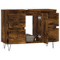 Bathroom Cabinet Smoked Oak 31.5x13.0x23.6" Engineered Wood