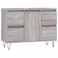Bathroom Cabinet Grey Sonoma Engineered wood, iron Medium