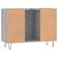 Bathroom Cabinet Grey Sonoma Engineered wood, iron Medium