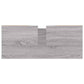 Bathroom Cabinet Grey Sonoma Engineered wood, iron Medium