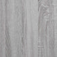 Bathroom Cabinet Grey Sonoma Engineered wood, iron Medium