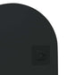Wall Mirror With Led Light Transparent Glass, Plastic 7.9x19.7 in