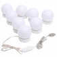 Wall Mirror With Led Light Warm white / cold white lighting Glass