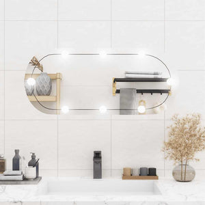 Wall Mirror With Led Light Warm white / cold white lighting Glass