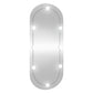 Wall Mirror With LED Light Glass Glass, Plastic Medium