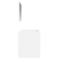 Bathroom Cabinet With Mirror White Engineered wood Medium