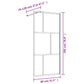 Walk-in Shower Wall with Clear ESG Glass Gold 31.5"x76.8"