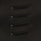 Bathroom Cabinet Black, Natural Wood Iron, Solid Mango Wood Medium