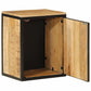 Bathroom Cabinet Natural mango wood and black
