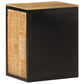 Bathroom Cabinet Natural mango wood and black