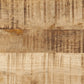 Bathroom Cabinet Natural mango wood and black