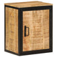 Bathroom Cabinet Natural mango wood and black