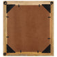 Bathroom Mirror Natural wood with black border