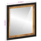 Bathroom Mirror Natural wood with black border