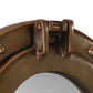  Porthole Mirror Wall Hanging Ø11.8" Aluminum and Glass