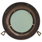  Porthole Mirror Wall Hanging Ø19.7" Aluminum and Glass