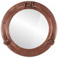  Porthole Mirror Wall Hanging Ø19.7" Aluminum and Glass