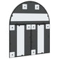 Wall Mirror Black Glass 23.6 x 27.6 in Minimalistic Wall Mirror