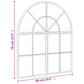 Wall Mirror Black Glass 23.6 x 27.6 in Minimalistic Wall Mirror