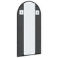 Wall Mirror Black Powder-coated iron, glass Medium Minimalistic