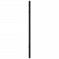 Wall Mirror Black Glass 19.7x19.7 in Minimalistic Wall Mirror