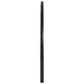 Wall Mirror Black Glass 31.5 x 15.7 in Minimalistic Wall Mirror