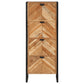 Bathroom Cabinet Natural wood with black