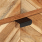 Bathroom Cabinet Natural wood with black