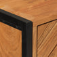 Bathroom Cabinet Natural wood with black