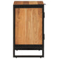 Bathroom Cabinet 21.7"x13.8"x23.6" Solid Wood Acacia and Iron