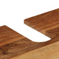 Bathroom Cabinet 21.7"x13.8"x23.6" Solid Wood Acacia and Iron
