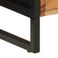 Bathroom Cabinet 21.7"x13.8"x23.6" Solid Wood Acacia and Iron