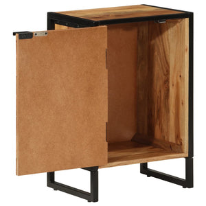 Bathroom Cabinet Natural wood and black