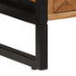 Bathroom Cabinet Natural wood and black